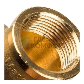 Угольник Stout внутренняя/внутренняя резьба латунный ВВ 3/4 - фото 4