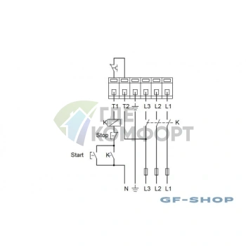 Циркуляционный насос Grundfos UPS 40-60 F 96401917 - фото 2