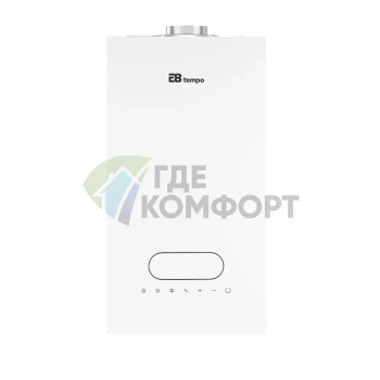 Настенный газовый котел E8 tempo GMB24V (белая стеклянная панель) - фото 3