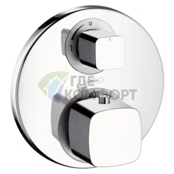 Термостат для душа Hansgrohe Metris Ecostat E 31572000 - фото 1