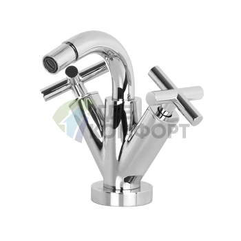 Смеситель для биде Carlo Frattini Bathroom Maxima вентильный, хром (F5312WCR) - фото 1