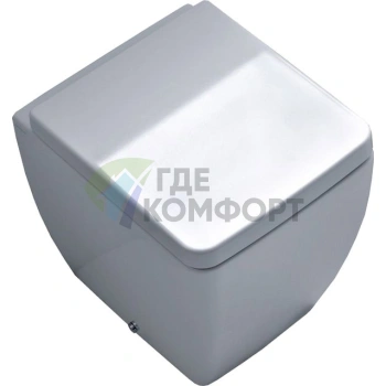 Унитаз приставной Kerasan Ego 321401 укороченный - фото 1