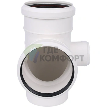 Крестовина двухплоскостная Sinikon КОМФОРТ ПЛЮС D110х110х50х87 правая 512035.k - фото 3