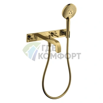 Смеситель для ванны AX Citterio в полированном золоте (39442990) - фото 1