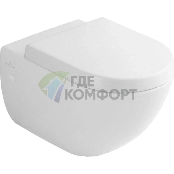 Подвесной унитаз Villeroy & Boch Subway Plus 6600 10R2 Star White