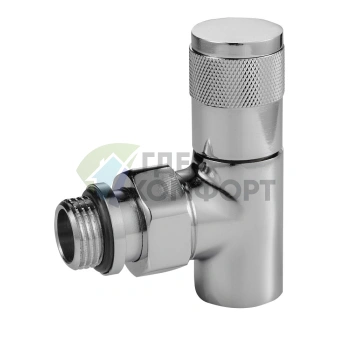 Набор дизайн-вентилей Royal Thermo PIANO 1/2 хром, RTE 50.028, НС-1144294 - фото 2