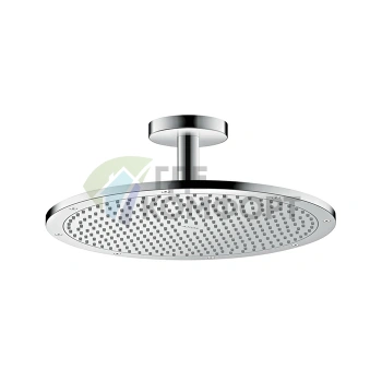 Верхний душ AX с держателем, потолочный, хром (26035000) - фото 1