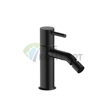 Смеситель для биде Fantini Nostromo с донным клапаном, черный матовый (50 13 E808F) - фото 1