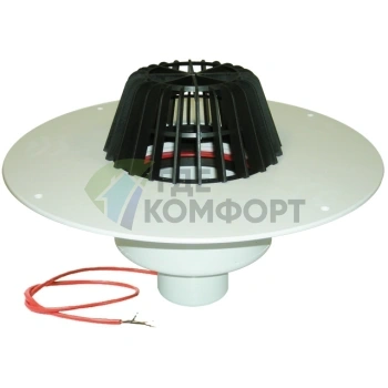 Кровельная воронка HL62.1P для неэксплуатируемой кровли с электрообогревом