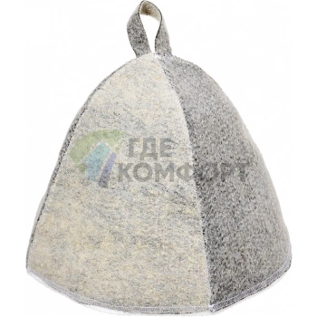 Шапка Hot Pot 41160 Комби серая - фото 1