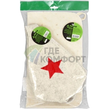 Набор для бани и сауны Hot Pot 41128 белый - фото 2