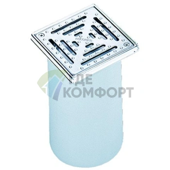 Надставной элемент HL66.1 с решеткой из нержавеющей стали - фото 1