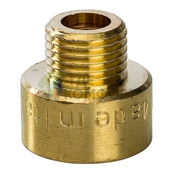 Переходник STOUT ВН 1/2 x 1/4 внутренняя/наружная резьба латунный - фото 2