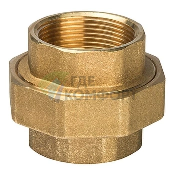 Разъемное соединение STOUT с внутренней резьбой американка ВB 1 1/2 латунное - фото 2