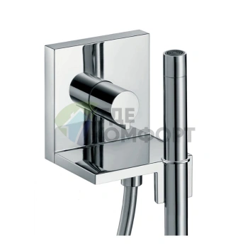 Встраиваемая система ручного душа AX ShowerCollection с запорным вентилем (хром) (10651000) - фото 1