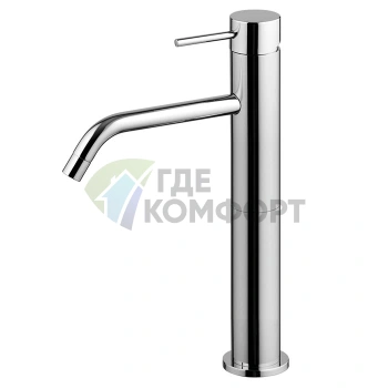 Смеситель для раковины FIMA Carlo Frattini SPILLO UP с донным клапаном, хром (F3031/HCR) - фото 1