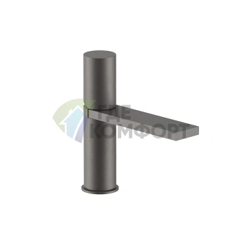 Смеситель для раковины Fantini Milano Matt Gun Metal PVD, 1 отверстие, без донного клапана (31 P5 3004WF) - фото 1