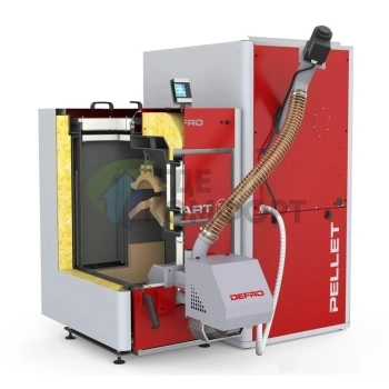 Напольный твердотопливный котел Defro Smart Ekopell 16 - фото 1