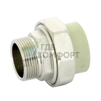 Разъёмное соединение PPR с наружной резьбой 40x1 1/4 FV-Plast - фото 1