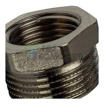 Футорка STOUT 3/4 x 1/2 никелированная - фото 4