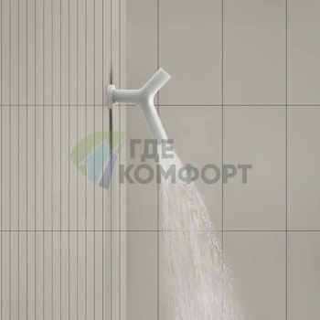 Верхний душ Antonio Luppi Apollo 45 мм, настенный, белый матовый (APOLLO1.2/606) - фото 1