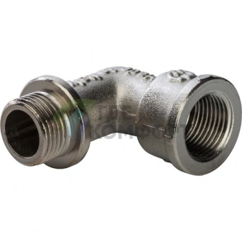 Угольник STOUT с упором внутренняя/наружная резьба 3/8 никелированный - фото 4