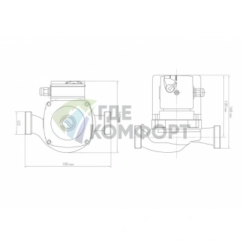 Циркуляционный насос Джилекс Циркуль 32/80 - фото 3