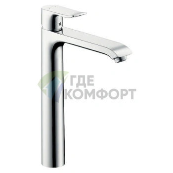 Смеситель Hansgrohe Metris однорычажный для раковины 31082000 - фото 1