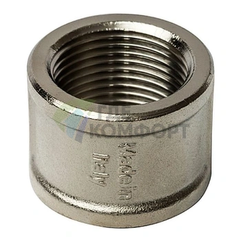 Муфта STOUT ВВ 1 внутренняя резьба никелированная - фото 1
