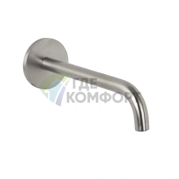 Излив настенный FIMA Carlo Frattini Spillo Steel 200 мм INOX (F2944INOX) - фото 1