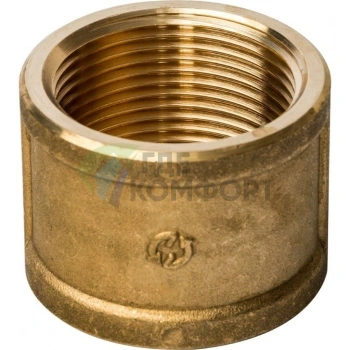 Муфта STOUT ВВ 1 1/4 внутренняя резьба латунная - фото 3
