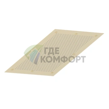 Потолочный душ THG 630х454 мм в цвете Soft Matt Gold (G00-F31-488) - фото 1