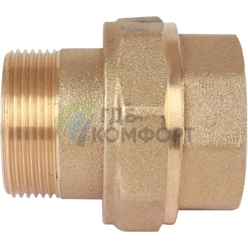 Разъемное соединение американка прямое 1 1/2, латунное Itap - фото 2