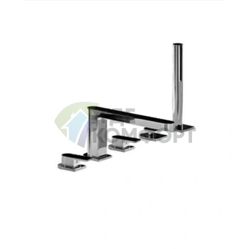 Смеситель для ванны Fantini Mare с ручным душем и 2 источниками воды (51 02 6365) - фото 1