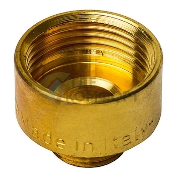 Переходник STOUT ВН 3/4 x 3/8 внутренняя/наружная резьба латунный - фото 1