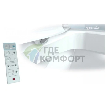 Унитаз подвесной Duravit ME by Starck 222859 с крышкой биде - фото 3