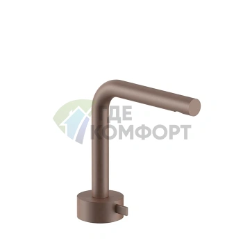 Смеситель для раковины Fantini AF/21 Matt Copper PVD, 1 отверстие, излив 155 мм (27 P9 A004WF) - фото 1