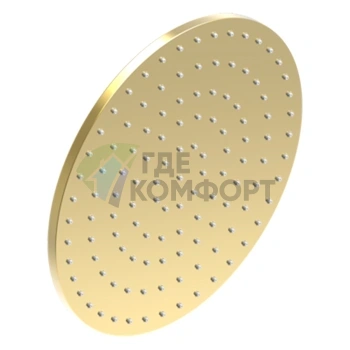 Верхний душ THG 300 мм в элегантном цвете Soft Matt Gold (G00-F31-280EP) - фото 1