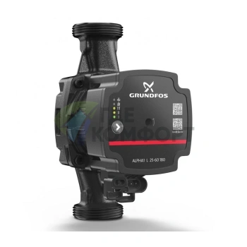 Циркуляционный насос ALPHA1 L 25-60 Grundfos 99199612 (Грундфос) - фото 1