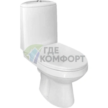 Элегантный унитаз-компакт «Лея Люкс» от Оскольской керамики — комфорт и стиль