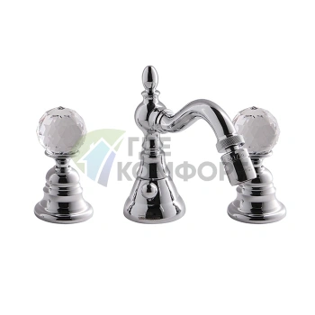 Смеситель для биде FIMA Carlo Frattini Elizabeth Chic с вращающимся изливом, хром (F5082CCR) - фото 1