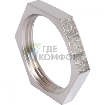 Контргайка 1 1/4, никелированная Stout - фото 2