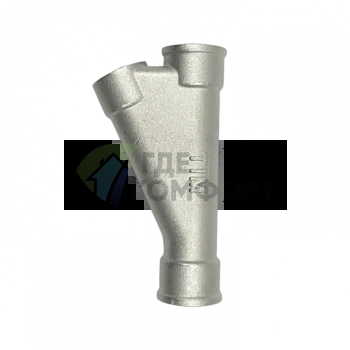 Тройник косой для гильзы под погружной датчик температуры 1/2x1 TIM (TDS042N ТИМ) - фото 1