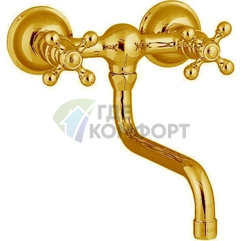 CISAL Arcana Роскошный Золотой Смеситель для Кухни с Наружной Установкой (AC00040024) - фото 1