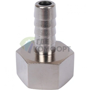 Штуцер ВР 1/2x10, никелированный Stout - фото 4