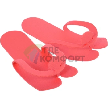 Тапочки для бани и сауны Банные штучки 32342 одноразовые-цвета в ассортименте - фото 2