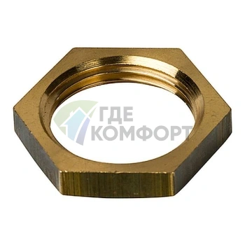 Контргайка STOUT 1 латунная - фото 2
