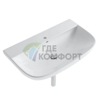 Раковина GLOBO Stockholm подвесная 60x50х12 см белая - фото 1