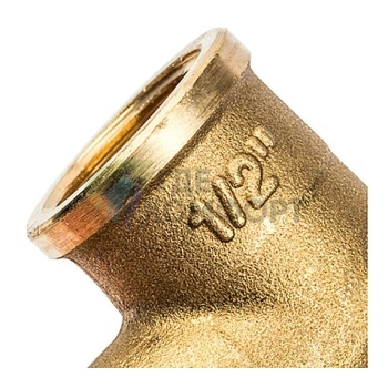 Угольник Stout внутренняя/внутренняя резьба латунный ВВ 1/2 - фото 4