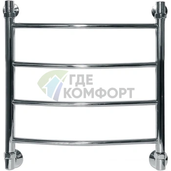 Полотенцесушитель Ника ЛД Лесенка Дуга Белый Стандарт 50x60 водяной - фото 1